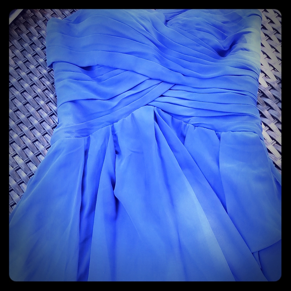 Blue dress
